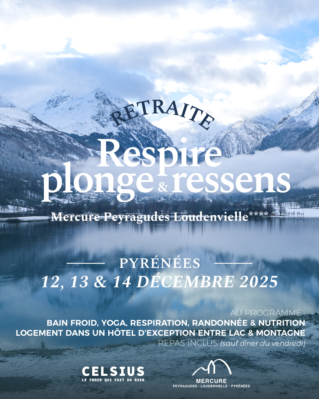 weekend celsius - 12, 13 & 14 décembre