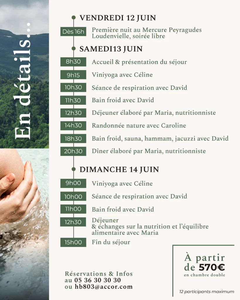 weekend thématique bien-être à la montagne